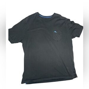 Tommy Bahama 100% Pima cotton Black charcoal Men's T-Shirt L